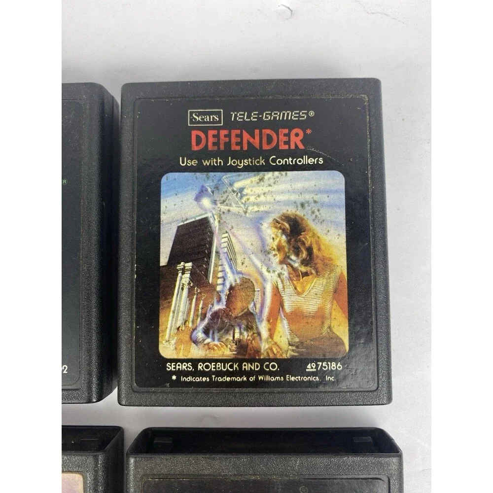 Atari 2600 Game Cartridge 5 Game Bundle